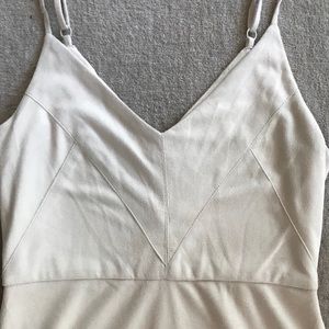 Sans Souchi Suede-like Mini Dress